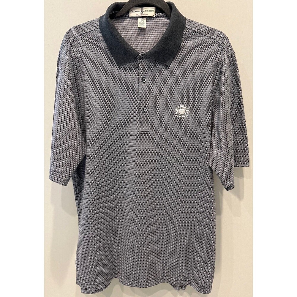 Medinah County Club - Fairway & Greene Golf Shirt - Men's Size Large